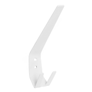 Закачалка Metal за дрехи  93х150 мм, стомана, бяла, Stilova Type B - product - 067 ILG 565