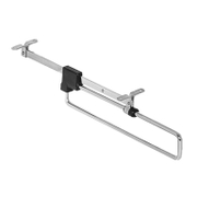 Лост Hafele за гардероб с пластмасов водач 410 мм, цинкова сплав - product - 067 PDZ 343