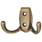 Закачалка Hafele за дрехи  46x76 мм, бронз - product - 067 PDZ1098