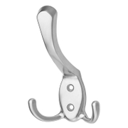 Закачалка Hafele за дрехи  123x77 мм, хром мат - product - 067 PDZ1091