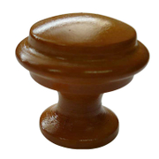 Дръжка за мебели Tobi тъмнокафява  ф 30х30 мм, тъмнокафява, D03-30 B2 - product - 067 TBI 158