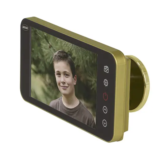 Шпионка за врата Amig дигитална със звънец  160 °, DWR 4.0 HD