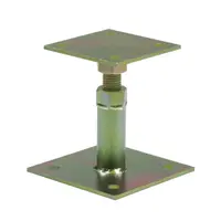 Планка стъпка Amig с шиш с регулируема височина  100x100х110-155 мм, 360