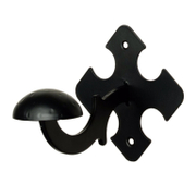 Закачалка Amig за дрехи  90х90 мм, черна мат, 100 - product - 067 TEK 615