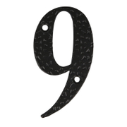 Цифра Amig за входна врата деветка 100х65 мм, черен мат - product - 067 TEK 622