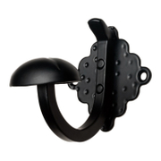 Закачалка Amig за дрехи  70х70х85 мм, черна мат, 103 - product - 067 TEK 747