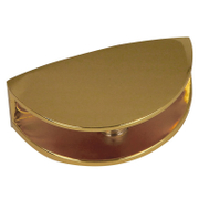 Рафтоносач Amig нерегулируем за стъклен рафт до 6 мм 19 мм, злато, 32 - product - 067 TEK 872