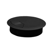 Капачка Amig за отвори за кабели  ф 60х20 мм, черна, 140 - product - 067 TEK 930