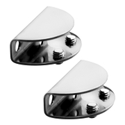 Рафтоносач за полици Kapitan в баня  45x25x22 мм, неръждаема стомана, 5-10 мм, овална, Mirrors & shelves - product - 067 UNG1085