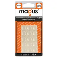 Буфер универсален Magus самозалепващ се  прозрачен, 15 бр., BM-02
