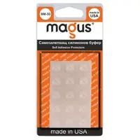 Буфер универсален Magus самозалепващ се  прозрачен, 15 бр., BM-33