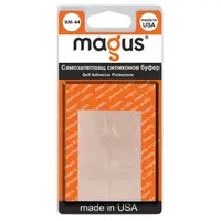 Буфер универсален Magus самозалепващ се  прозрачен, 6 бр., BM-44