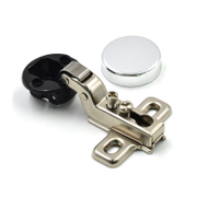 Панта мебелна Danco за стъклена врата полупокрит кант  ф 26 мм, никел, 660 2F M14 - product - 068 BKY1277