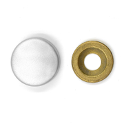 Капачка Osena за глава на винт декоративна ф 18 мм, цинкова сплав, хром мат - product - 068 BKY1295