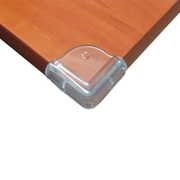 Ъгъл предпазен за маса  4 бр., 40х40х20 мм, цинкова сплав, прозрачен, WA-008А - product - 068 BKY1299