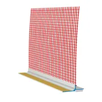 Профил ъглов за шпакловка Baumit от PVC с мрежа, за прозорци 125х125 мм, 2.4 м, Profile Standard