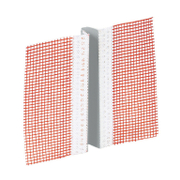 Профил ъглов за шпакловка Baumit от PVC с мрежа за деформационни фуги 5x25 мм - product - 068 BMT1391