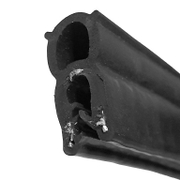 Уплътнител Dea гумен U-профил за защита на ръбове с метална вложка 11х22 мм, синтетичен каучук, №16 - product - 068 DAT1350