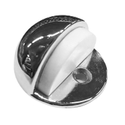 Стопер за врата Rei за монтаж с дюбел  хром, ф 44х24 мм, 27 - product - 068 DEM 401