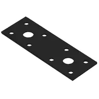 Планка плоска DMX правоъгълна  100x35x2.5 мм, LP 1