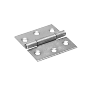 Панта за вътрешни врати Dimco Star шарнирна за безфалцови врати неразглобяема 50х20 мм - product - 068 DMS1253