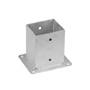 Планка DMX стъпка квадратна за греда  100х100х150x2 мм, PSP 100 - product - 068 DMX 1000