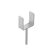 Планка DMX стъпка с шиш за греда  120x120x325x5 мм, PS 120U - product - 068 DMX 996