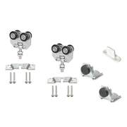 Аксесоари Estebro за плъзгащи се врати комплект с пластмасови ролки 75 кг - product - 068 ETB 154