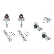 Аксесоари Estebro за плъзгащи се врати комплект с пластмасови ролки 150 кг - product - 068 ETB 155