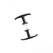 Дръжка за врата Estebro плъзгаща лята  96х46 мм - product - 068 ETB 150