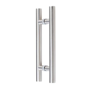 Дръжка за врата Estebro тръбна комплект 2 бр. 400х75 мм, полирана, Model 5 - product - 068 ETB 202