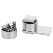 Панта за летящи врати Estebro горна и долна с лагери за заваряване к-кт  ф 70х123, ф 70х 47 мм, 1000 кг, 166 - product - 068 ETB 421