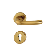 Дръжка за секретна брава Hoppe с розетка  бронз, Tokyo - product - 068 HOP 107