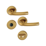 Дръжка за сервизна брава Hoppe с розетка  бронз, Tokyo - product - 068 HOP 108