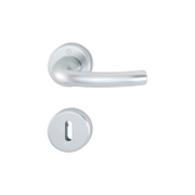 Дръжка за обикновена брава Hoppe с розетка  сребро, Tokyo - product - 068 HOP 100