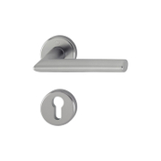 Дръжка за секретна брава Hoppe с розетка  титан, Stockholm - product - 068 HOP 127