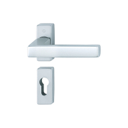 Дръжка за секретна брава Hoppe с розетка  сребро, Toulon - product - 068 HOP 151