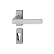 Дръжка за секретна брава Hoppe с розетка  титан, Toulon - product - 068 HOP 152