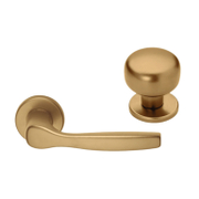 Дръжка за обикновена брава Brialma с розетка комплект с топка бронз, Gabry + Universal - product - 068 INE1425