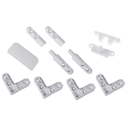 Комплект ремонтен Kara-Ka за комарник на прозорец  бял - product - 068 KAR1444