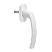 Дръжка за брава на прозорец MFI за алуминиева и PVC дограма  65х29 мм, бяла, Silisto - product - 068 MFI 100