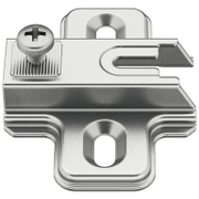 Планка монтажна Hafele за мебелна панта  4 мм, Metalla 310 A - product - 068 PDZ1408