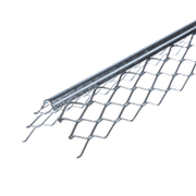 Профил ъглов за шпакловка Vestal за мазилка поцинкован с мрежа  2.6 м, 35х35 мм - product - 068 SMA 757