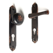 Дръжка за секретна брава Metal с шилд с топка  70 мм, Style - product - 068 SNK 038