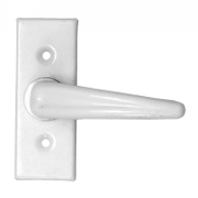 Дръжка за брава на прозорец Sonico оливка с шилд  80х30.5 мм, бяла, Classico - product - 068 SNK 062