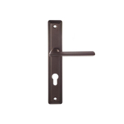 Дръжка за секретна брава Sonico с шилд  антик, 90 мм, Varna - product - 068 SNK 190