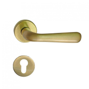 Дръжка за секретна брава Sonico реверсивна с розетка  месинг, Sofia - product - 068 SNK 846