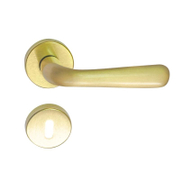 Дръжка за обикновена брава Sonico реверсивна с розетка  месинг, Sofia - product - 068 SNK 848