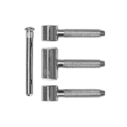 Панта за вътрешни врати Metal ануба тройна ф 16x55 мм, цинк, Anuba Style - product - 068 SNK1015