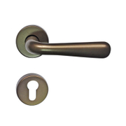 Дръжка за секретна брава Sonico реверсивна с розетка  антик, Sofia - product - 068 SNK1020